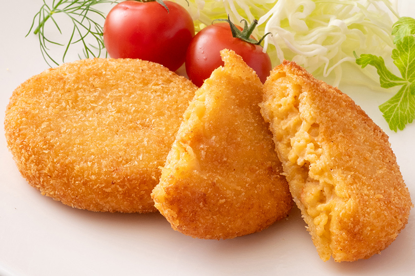 手作りの手間をかけずに本格的な味を｜「かにと。」フレンチシェフ監修の冷凍かにクリームコロッケ